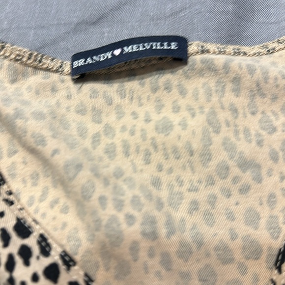 Brandy Leopard Wrap Top - Picture 2 of 2